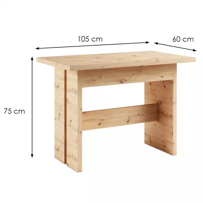 Stôl Mona artisan,2