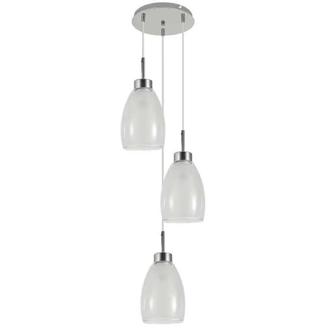 Luster MORRO 6994 KOŁO WHITE PL3,2