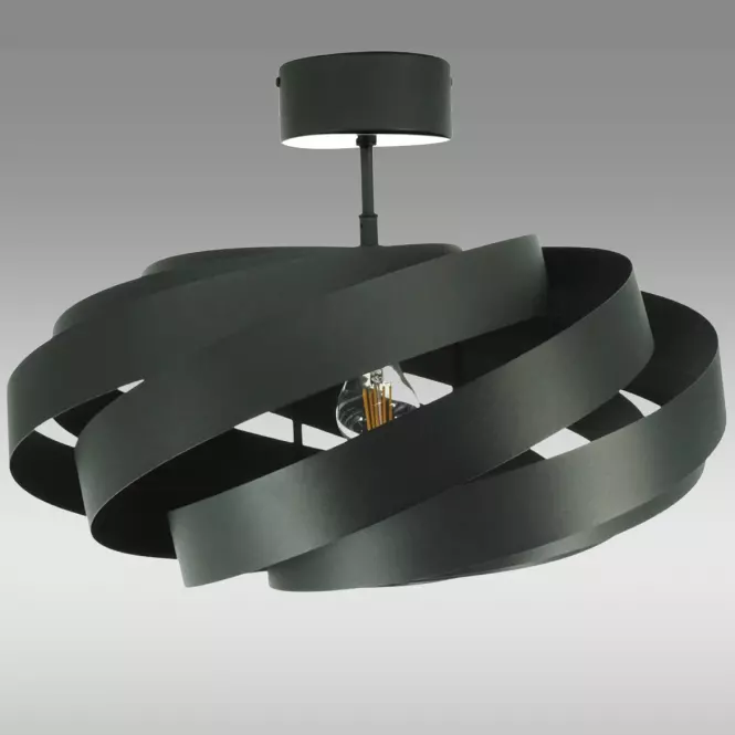 Stropná lampa BRYZA čierna 2935/Z-B-1 LW1