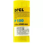 DREL Brúsny papier na kotúči 115mm x 2,5m P100 CON-MRY-1110