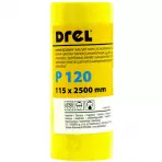 DREL Brúsny papier na kotúči 115mm x 2,5m P150 CON-MRY-1115