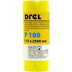 DREL Brúsny papier na kotúči 115mm x 2,5 m  P180 CON-MRY-1118