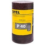 DREL Brúsny papier na kotúči 115mm x 2,5 m P40 CON-MRY-1104