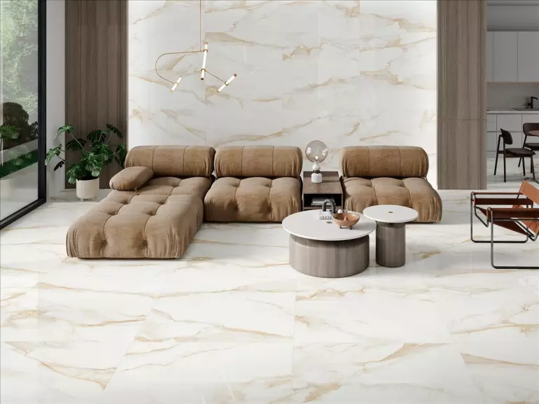 Dlažba Camile Gold Satin 59.5/59.5 Rect.