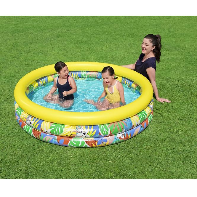 Nafukovací  záhradný bazén pre deti 1,68 x 0,38 m 51203
