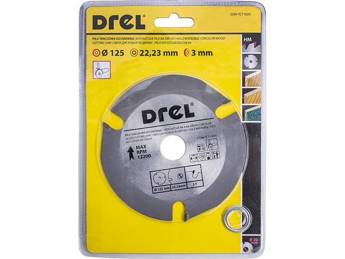 Drel Kotúčová Píla na Drevo 125 MM X 3 T