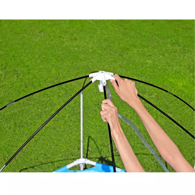 Detský bazén rámový so strešnou UV ochranou 1,83 x 0,51 m 5618T