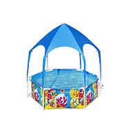 Detský bazén rámový so strešnou uv ochranou 1,83 x 0,51 m 5618T