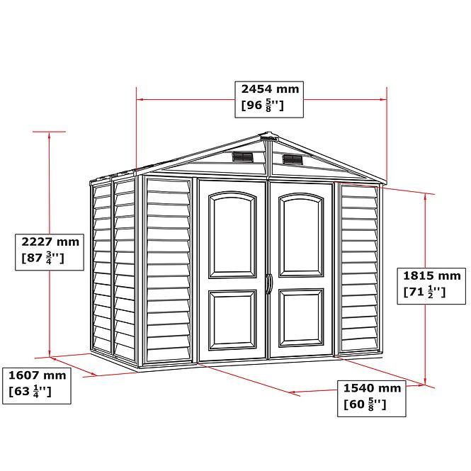 Záhradný domček Store All  8x6