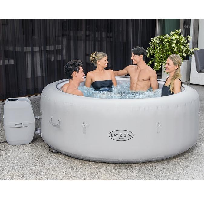 Nafukovacia vírivka SPA 1,96 x 0,66 m Paris Lay-Z-Spa®  AirJet™ 60013