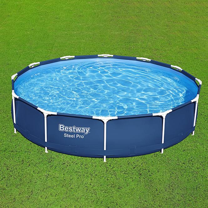 Bazén rámový okrúhly 3,66 x 0,76 m 56706