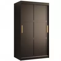 Skriňa Amiro 1 100 čierna/čierna