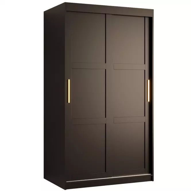 Skriňa Amiro 1 100 čierna/čierna