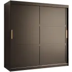Skriňa Amiro 1 180 čierny/čierny