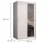 Skriňa Amiro 2 100 biely/biely,2