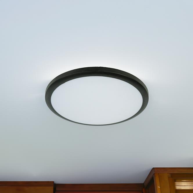 Stropná lampa LARA 12W 4000K Black VO2921 PL1