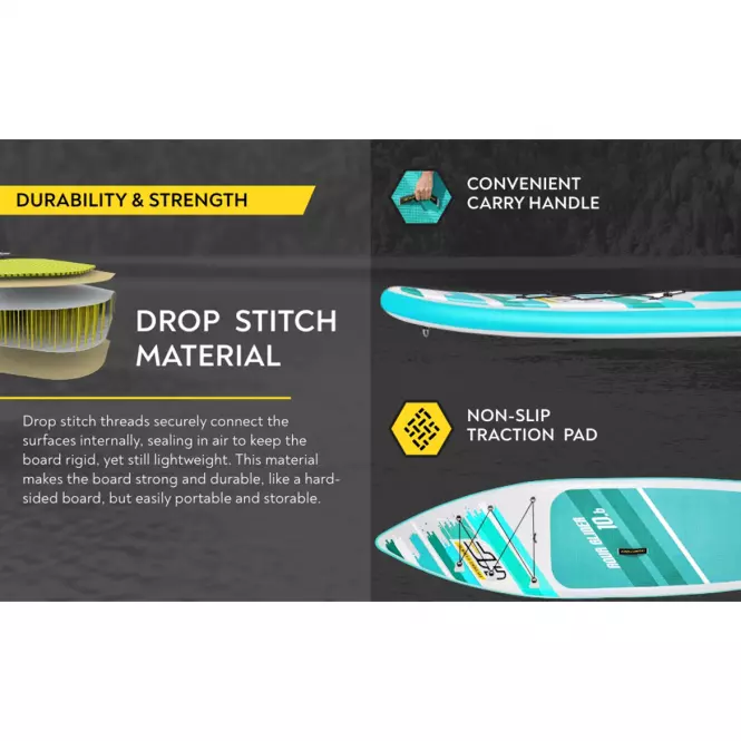 Nafukovací paddleboard SUP AQUA GLIDER SET HYDRO-FORCE 65347