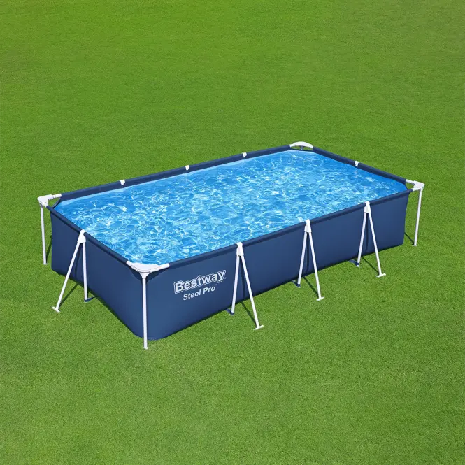 Bazén s rámom obdĺžnikový s filtráciou 4x2,11x0,81 m 56424,4