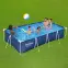 Bazén s rámom obdĺžnikový s filtráciou 4x2,11x0,81 m 56424