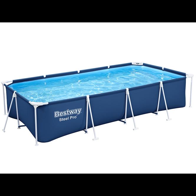 Bazén s rámom obdĺžnikový s filtráciou 4x2.11x0.81m 56424,3