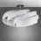 Stropná lampa  BRYZA biela 2935/Z-B-1 LW1