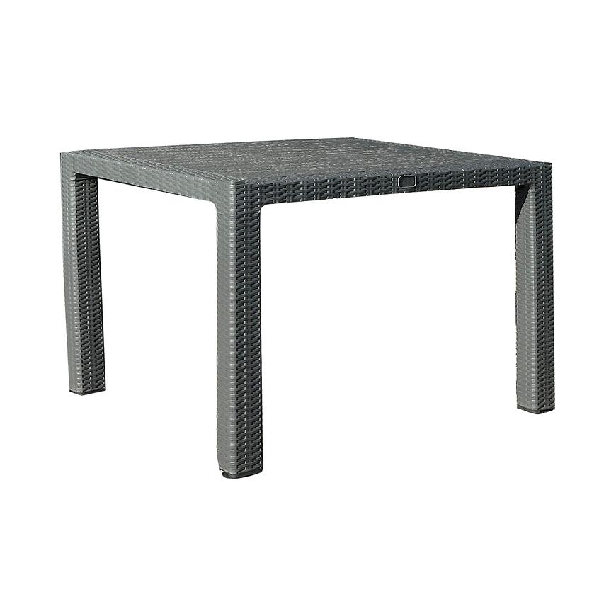 Stôl Infinitty 90x90 sivý