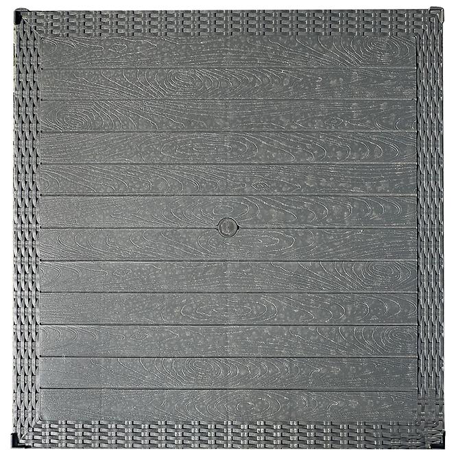 Stôl Infinitty sivý 90x90 cm