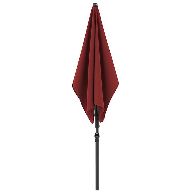 Plážový slnečník ACTIVE 200x120 cm bordo