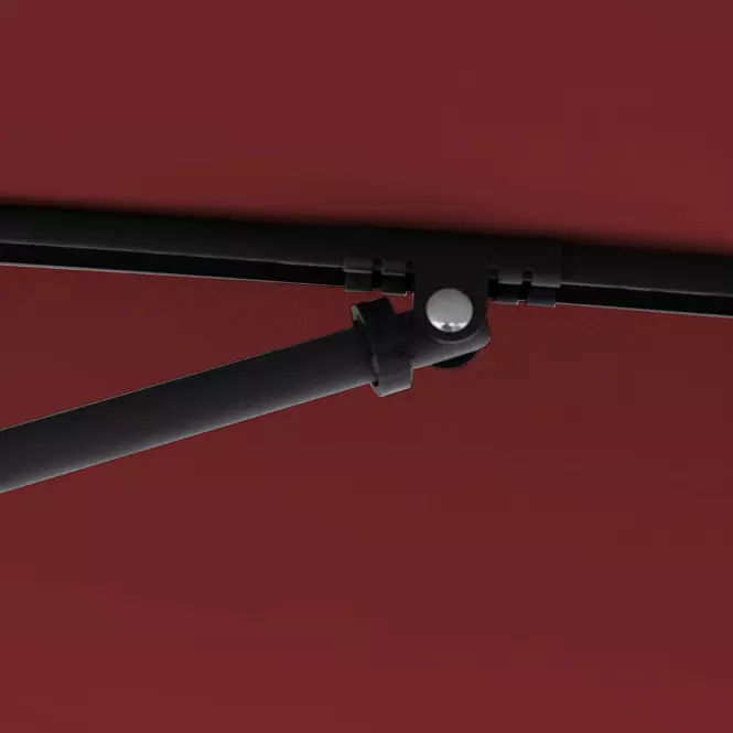 Plážový slnečník ACTIVE 200x120 cm bordo