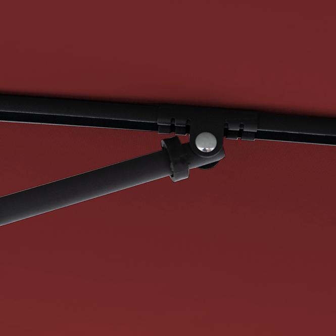Plážový slnečník ACTIVE 200x120 cm bordo