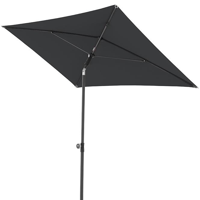 Plážový slnečník ACTIVE 200x120 cm antracit