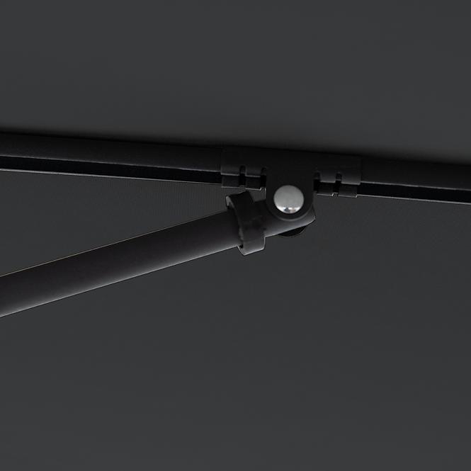 Plážový slnečník ACTIVE 200x120 cm antracit