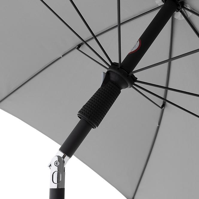 Plážový slnečník ACTIVE 210 cm šedy,7