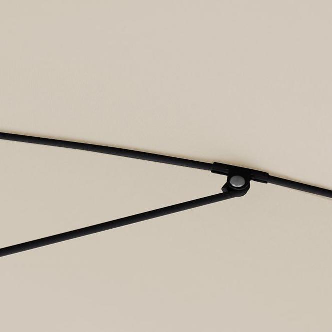 Plážový slnečník ACTIVE 210 cm natural,8