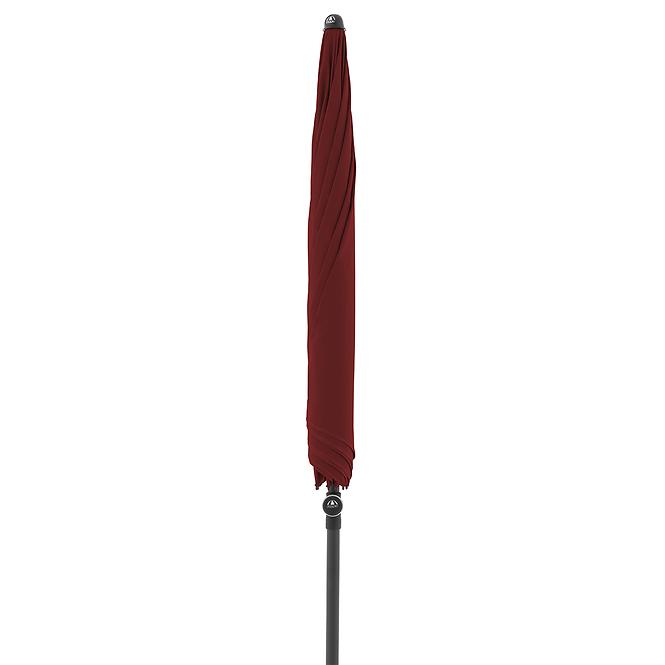 Plážový slnečník ACTIVE 210 cm bordo,3