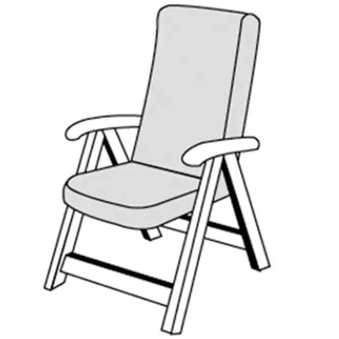 Podsedák na záhradnú stoličku CLASSIC 2097 vysoký