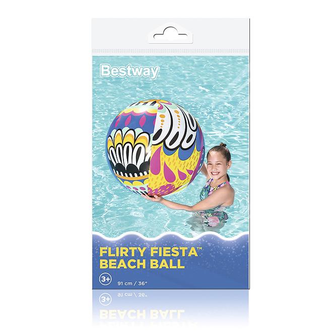 Lopta za plažu flirty fiesta 91cm 31044