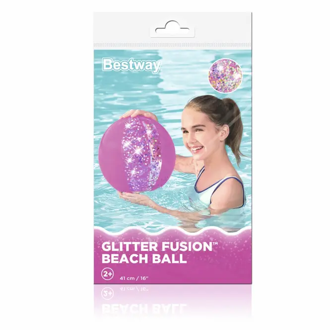 Nafukovacia plážová lopta glitter fusion 41cm 31050,5