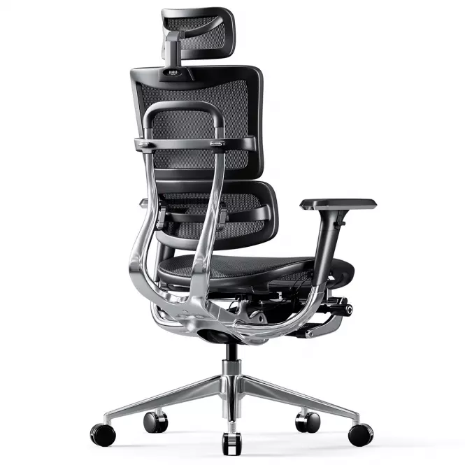 Kancelárske kreslo V-Master čierna/šedá,3