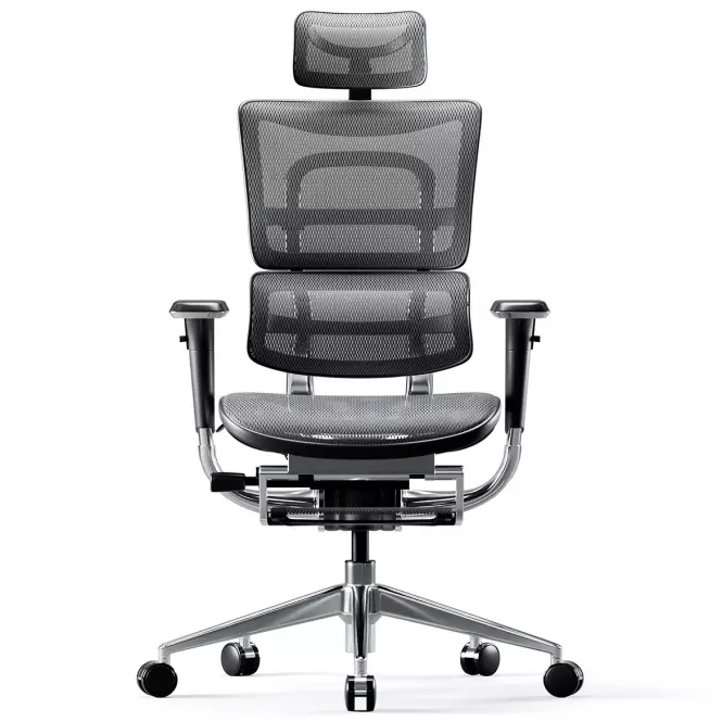 Kancelárske kreslo V-Master čierna/šedá,3