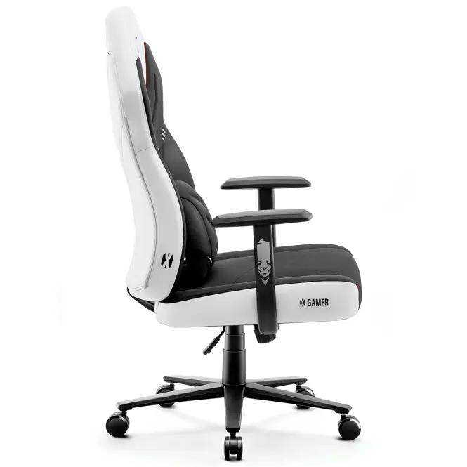 Detské herné kreslo Diablo X-Gamer 2.0 snow white,3