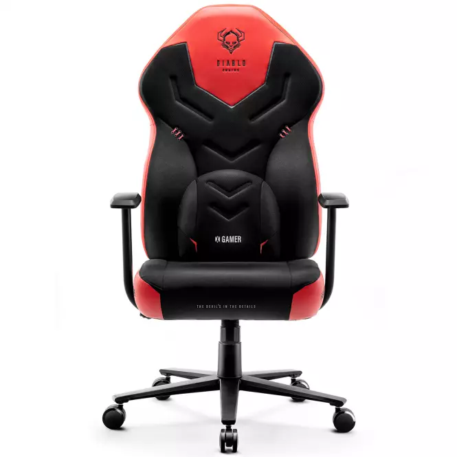 Otočné kreslo detská Diablo X-Gamer 2.0 deep red
