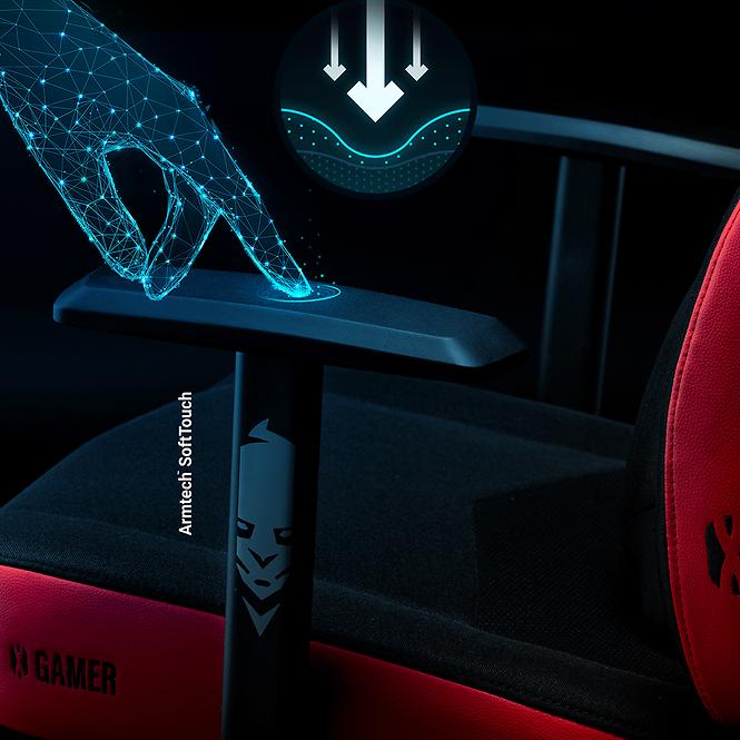 Otočné kreslo detská Diablo X-Gamer 2.0 deep red