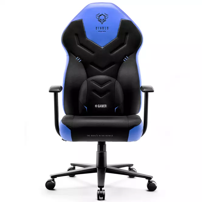 Otočné kreslo detská Diablo X-Gamer 2.0 cool water