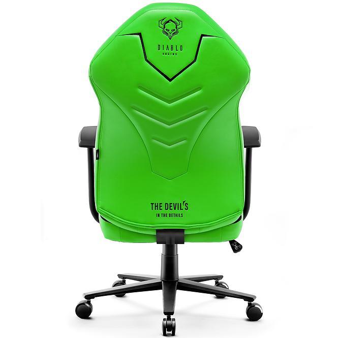 Otočné kreslo detská Diablo X-Gamer 2.0 green emerald