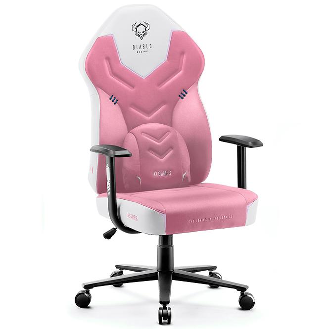 Otočné kreslo detská Diablo X-Gamer 2.0 pink marshmallow