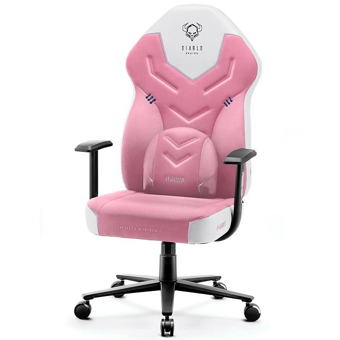 Otočné kreslo detská Diablo X-Gamer 2.0 pink marshmallow