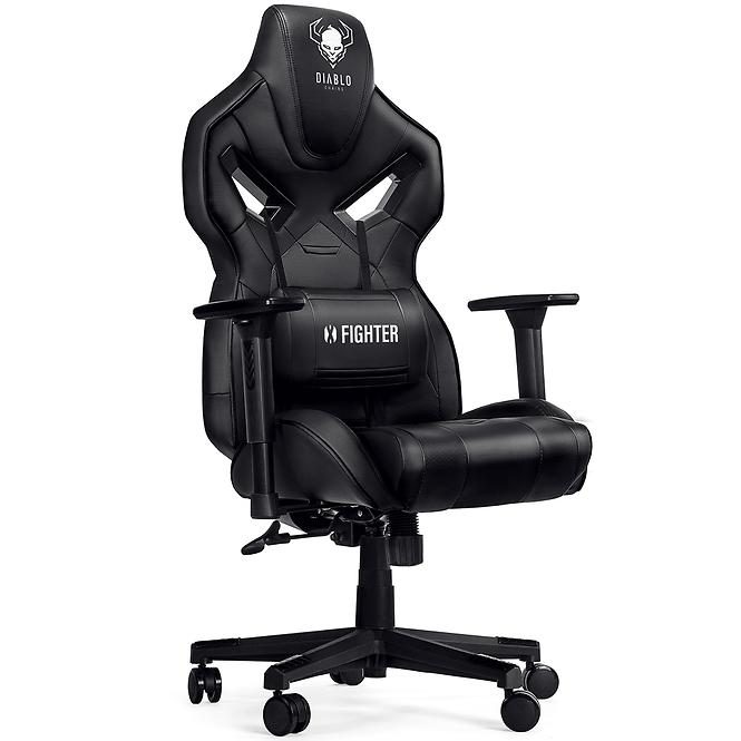 Detské herné kreslo Diablo X-Fighter čierna