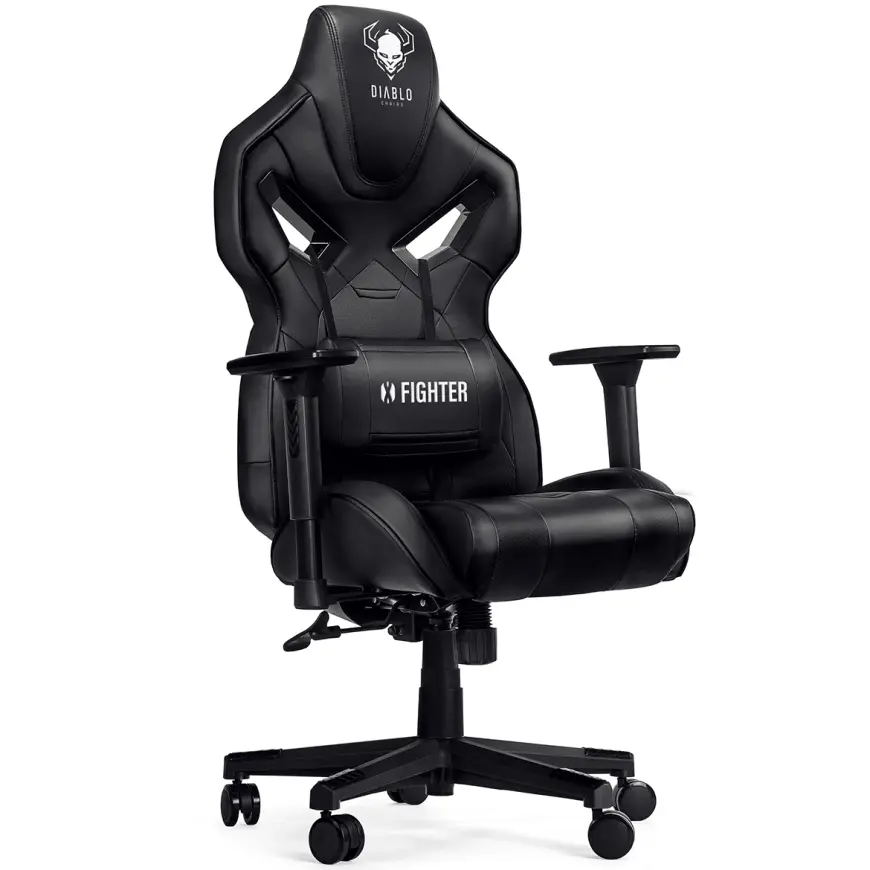 Detské herné kreslo Diablo X-Fighter čierna