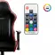 Otočné kreslo Diablo X-Starter čierna + led,3